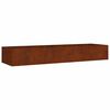 vidaXL Lit sur&eacute;lev&eacute; de jardin 280x80x40 cm acier corten