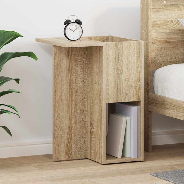 vidaXL Table d'appoint Ch&ecirc;ne Sonoma 35 x 40 x 55 cm Bois d'ing&eacute;nierie