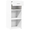 vidaXL Buffet blanc 40x42,5x93 cm bois d'ing&eacute;nierie