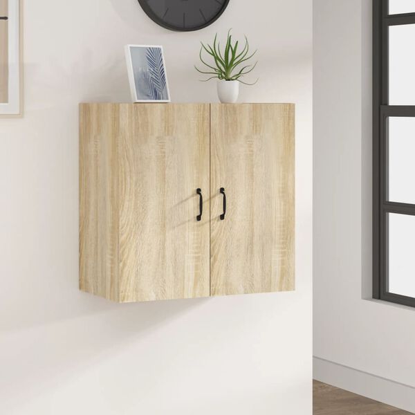 vidaXL Armoire murale Ch&ecirc;ne sonoma 60x31x60 cm Bois d'ing&eacute;nierie