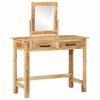 vidaXL Table de Toilette avec tiroir Marron 100 x 40 x 120 cm