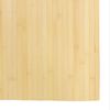 vidaXL Tapis rectangulaire naturel clair 80x300 cm bambou