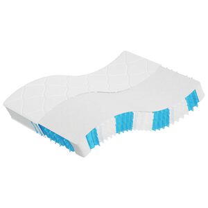 vidaXL Matelas &agrave; ressorts ensach&eacute;s duret&eacute; moyenne 140x200 cm