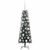 vidaXL Sapin de No&euml;l artificiel Vert 120 cm PVC, plastique et acier