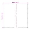 vidaXL B&acirc;che transparente avec &oelig;illets 5x6 m poly&eacute;thyl&egrave;ne