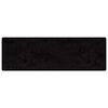 vidaXL Tapis Couloir Noir 100 x 250 cm