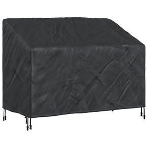 vidaXL Housse de banc de jardin 134 x 70 x 65 / 94 cm Tissu Oxford 420D