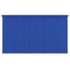 vidaXL Store roulant d'ext&eacute;rieur 405 (l) x 230 (H) cm bleu HDPE