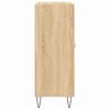 vidaXL Buffet ch&ecirc;ne sonoma 69,5x34x90 cm bois d'ing&eacute;nierie