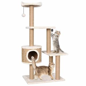 vidaXL Arbre &agrave; chat avec griffoirs 123 cm Herbiers marins