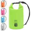 vidaXL Sac sec Vert 10 L PVC