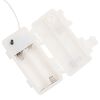 vidaXL Lumi&egrave;res de No&euml;l avec LED 3 pcs pliable blanc