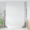 vidaXL Store roulant de douche 140x240 cm Blanc