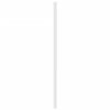 vidaXL T&ecirc;te de lit de remplacement m&eacute;tal blanc 160 cm
