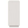 vidaXL Buffet Blanc 110,5x35x80 cm Bois massif de pin
