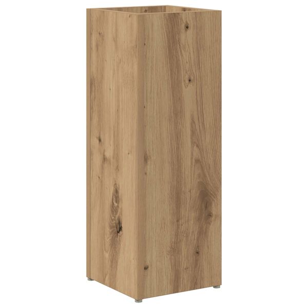 vidaXL Porte-parapluie avec stockage Ch&ecirc;ne artisanal 20 x 20 x 55,5 cm