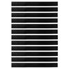 vidaXL Brosses de porte adh&eacute;sives 12 pcs Noir 100 cm