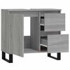vidaXL Armoire de bain sonoma gris 65x33x60 cm bois d'ing&eacute;nierie