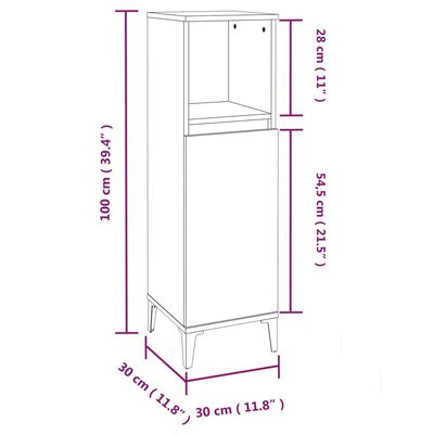 vidaXL Ensemble de meubles salle de bain 3 pcs noir bois d'ingénierie