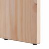 vidaXL Table basse Naturel 50 x 50 x 35 cm Bois massif en pin