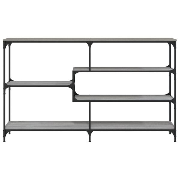 vidaXL Table console sonoma gris 160x32x95 cm bois d'ing&eacute;nierie