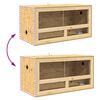 vidaXL Terrarium Marron 80 x 40 x 40 cm OSB
