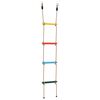 vidaXL &Eacute;chelle de corde pour enfants avec 4 &eacute;chelons multicolore