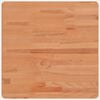 vidaXL Dessus de table 50x50x2,5 cm carr&eacute; bois massif de h&ecirc;tre