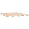 vidaXL Lit de palette 120x190 cm Bois pin massif Petit Double