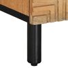 vidaXL Tables de chevet 2 pcs 40x33x46 cm bois de manguier solide