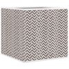 vidaXL Bo&icirc;tes de rangement pliables 10 pcs 32x32x32 cm tissu intiss&eacute;