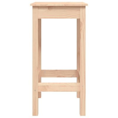 vidaXL Tabourets de bar lot de 2 40x40x78 cm bois massif de pin