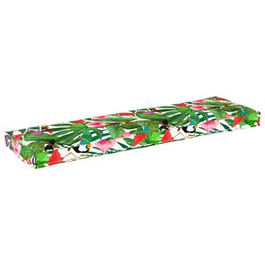 vidaXL Coussin Floral Multicolore 140 x 40 x 8 cm Tissu Oxford