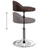 vidaXL Tabouret de bar Marron Similicuir