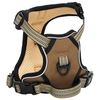 vidaXL Harnais pour chien avec laisse et collier r&eacute;glables marron XL