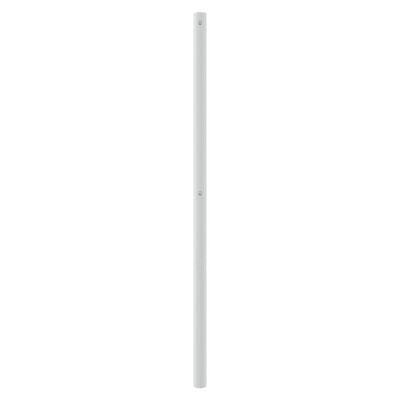 vidaXL Tête de lit métal blanc 150 cm