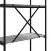 vidaXL &Eacute;tag&egrave;re Gris Sonoma 80 x 30 x 146 cm Bois d'ing&eacute;nierie