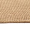 vidaXL Tapis en jute avec support en latex 140x200 cm Naturel