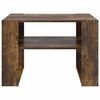 vidaXL Table basse Ch&ecirc;ne fum&eacute; 66 x 53 x 45 cm Bois d'ing&eacute;nierie