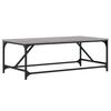 vidaXL Table basse Sonoma gris 100x50x35 cm Bois d'ing&eacute;nierie