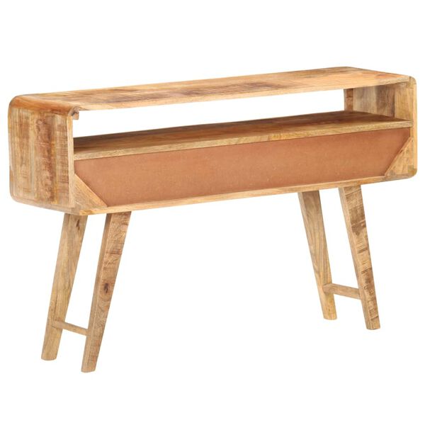 vidaXL Buffet 120x30x75 cm Bois de manguier brut