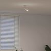 vidaXL Spot de plafond avec des projecteurs Blanc 6 x 6 x 16 cm M&eacute;tal