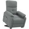 vidaXL Fauteuil Gris fonc&eacute; Tissu