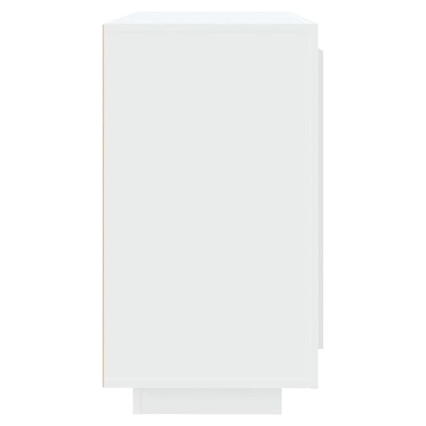 vidaXL Buffet Blanc 80x40x75 cm Bois d'ing&eacute;nierie