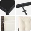 vidaXL Ensemble de salle &agrave; manger pour jardin 7 pcs Marron polyrotin