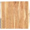 vidaXL Dessus de table Bois d'acacia massif 58x(50-60)x3,8 cm