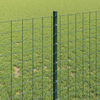 vidaXL Poteau de cl&ocirc;ture. 5 pcs Vert 140 cm Acier