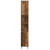 vidaXL Ensemble de mobilier de salle de bain 3 pcs Bois Ancien