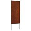 vidaXL &Eacute;cran de confidentialit&eacute; de jardin Fretwork Rouill&eacute; 50 x 140 cm
