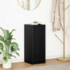 vidaXL Buffet ch&ecirc;ne noir 29,5x34x76 cm bois d'ing&eacute;nierie